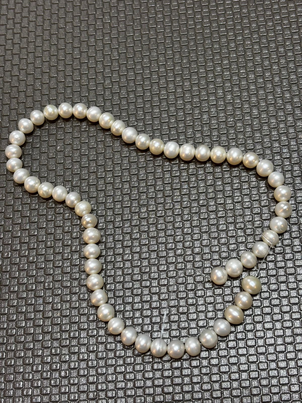 PÉROLA 7.5 MM - 1 FIO - 38 CM - 54 PCS