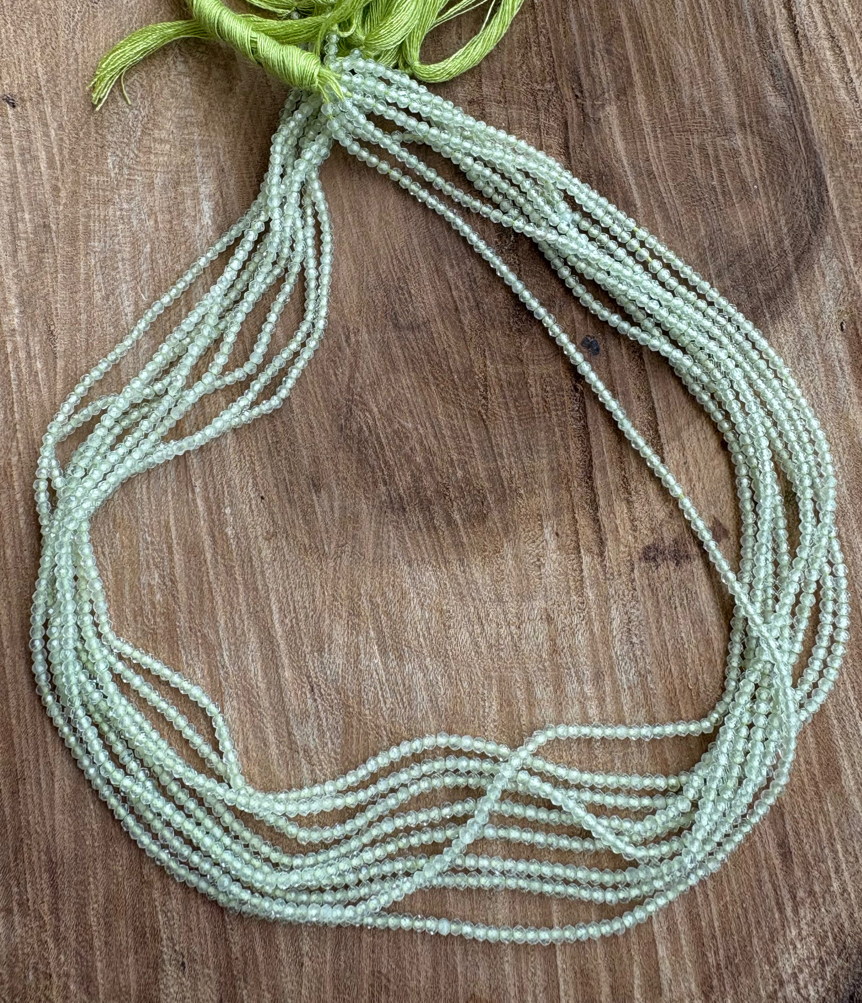 PHRENITE BOLA FACETADA 2 MM - 1 FIO - 34 CM