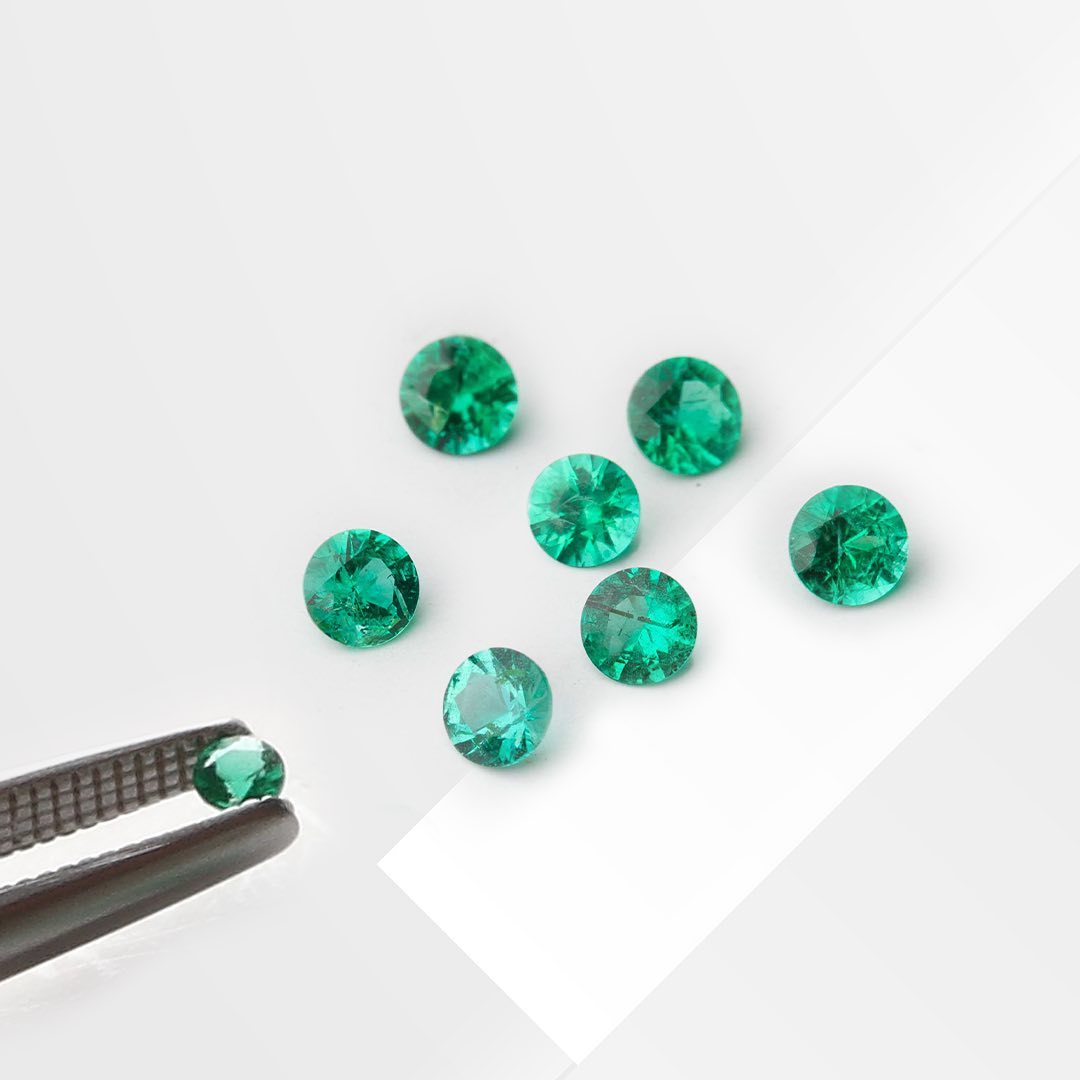 Esmeralda Redonda Milimetrada Diamond Cut 5