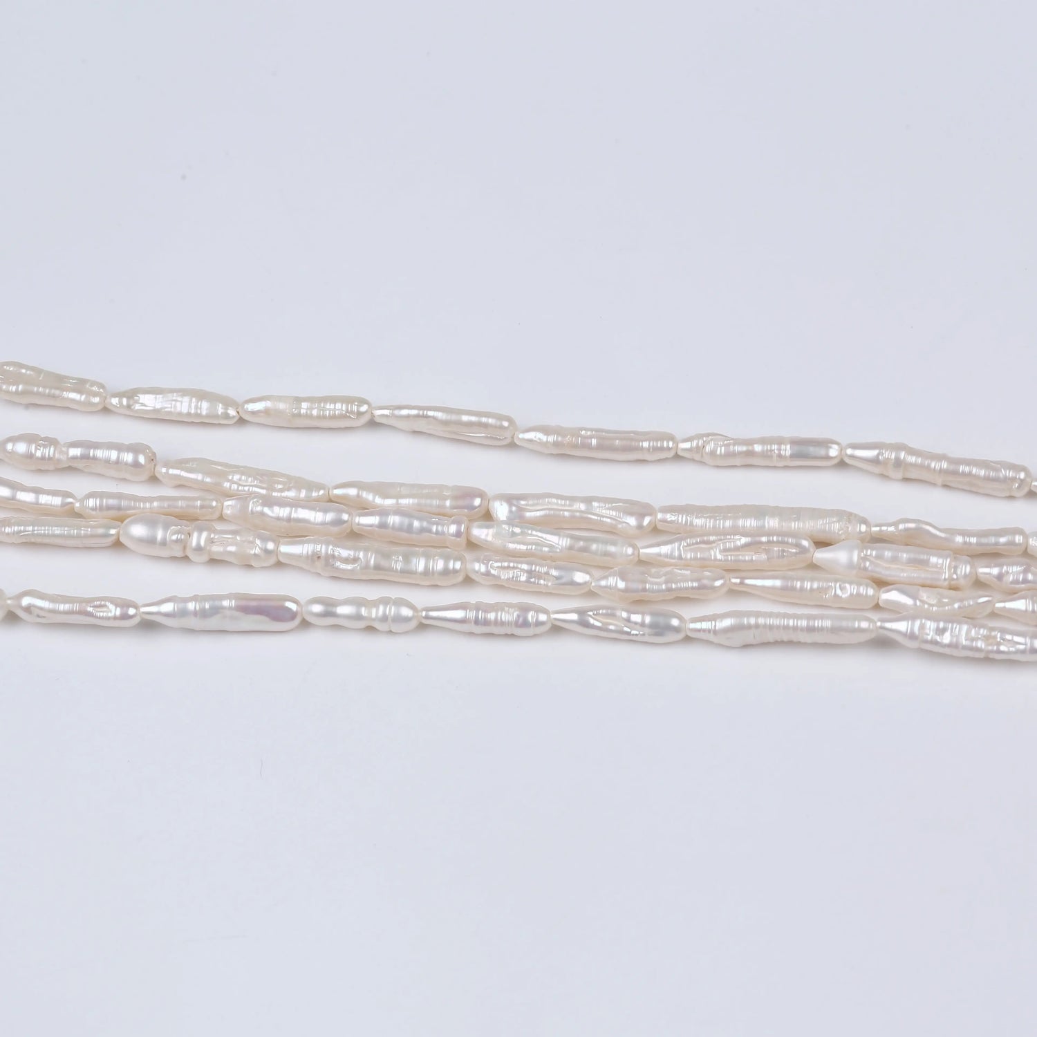 PEROLA BIWA 7-8 MM - 1 FIO -38CM