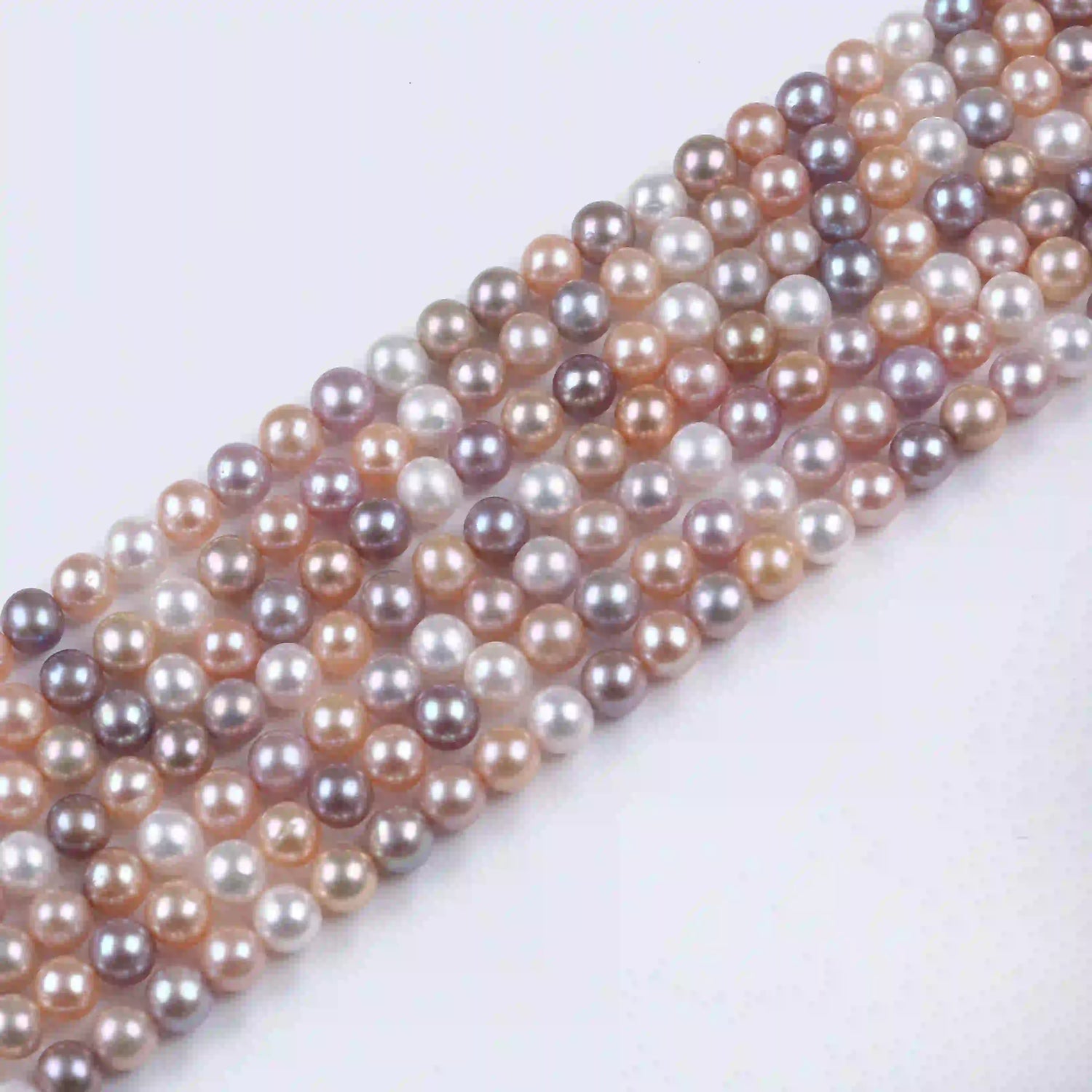 PEROLA MULTICOLOR 7-8 MM - 1 FIO - 38 CM