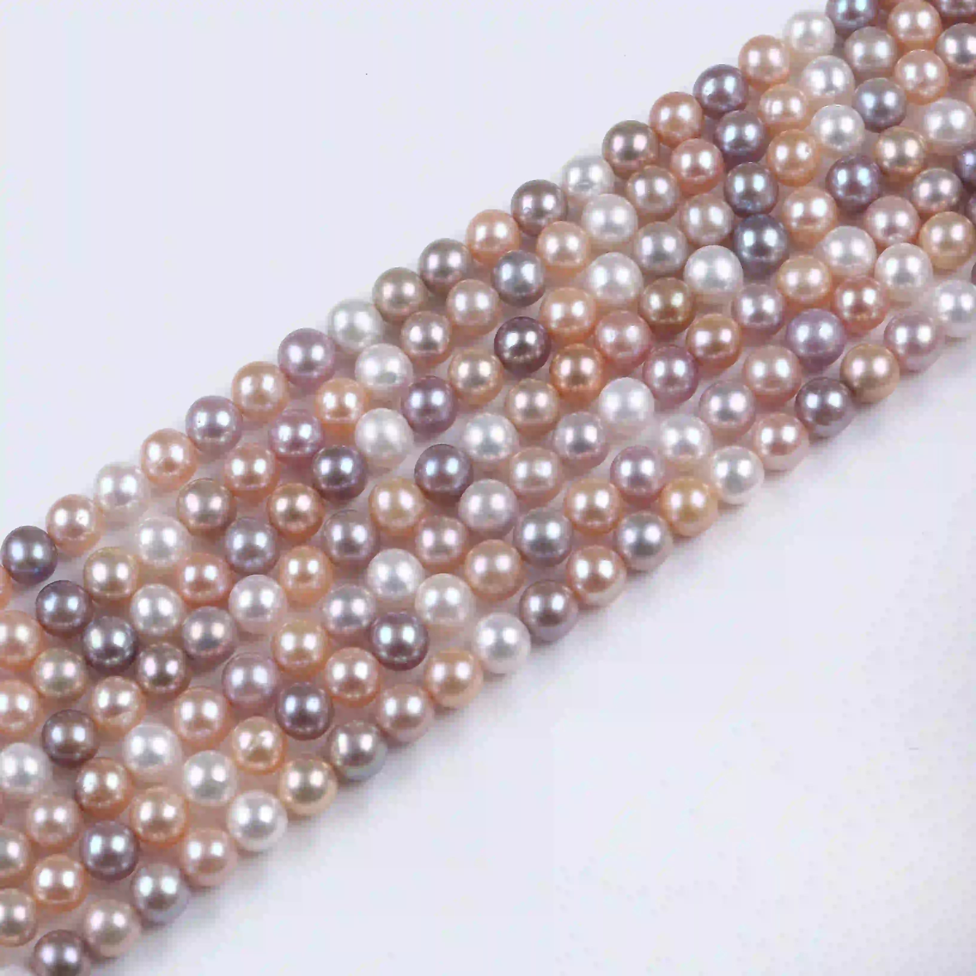 PEROLA MULTICOLOR 7-8 MM - 1 FIO - 38 CM
