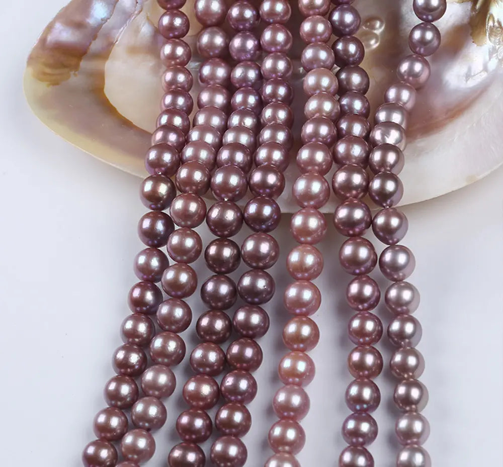 PEROLA REDONDA AAA  11-13 MM AAA - 1 FIO - 38 CM