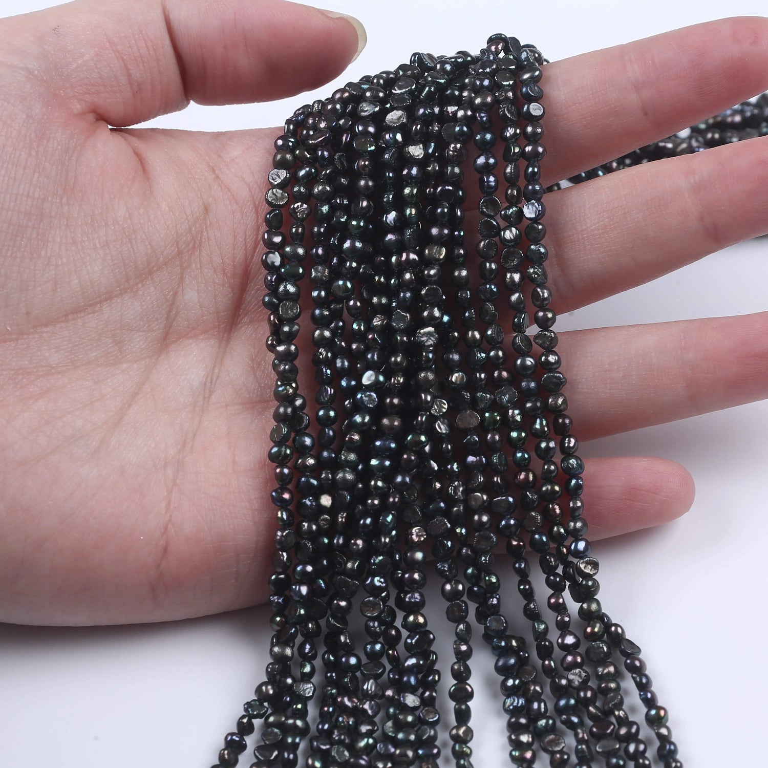 PEROLA 3-3.5 MM - 1 FIO - 38 CM