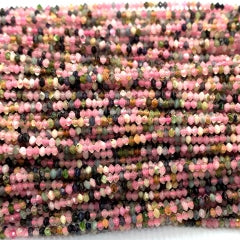 GEMAS DIVERSAS BOTÃO/CONE FACETADO 1X2 MM - 1 FIO - 40CM