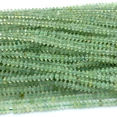 Fio de Gemas Naturais Botão Cone Facetado A 3x4mm – 40cm