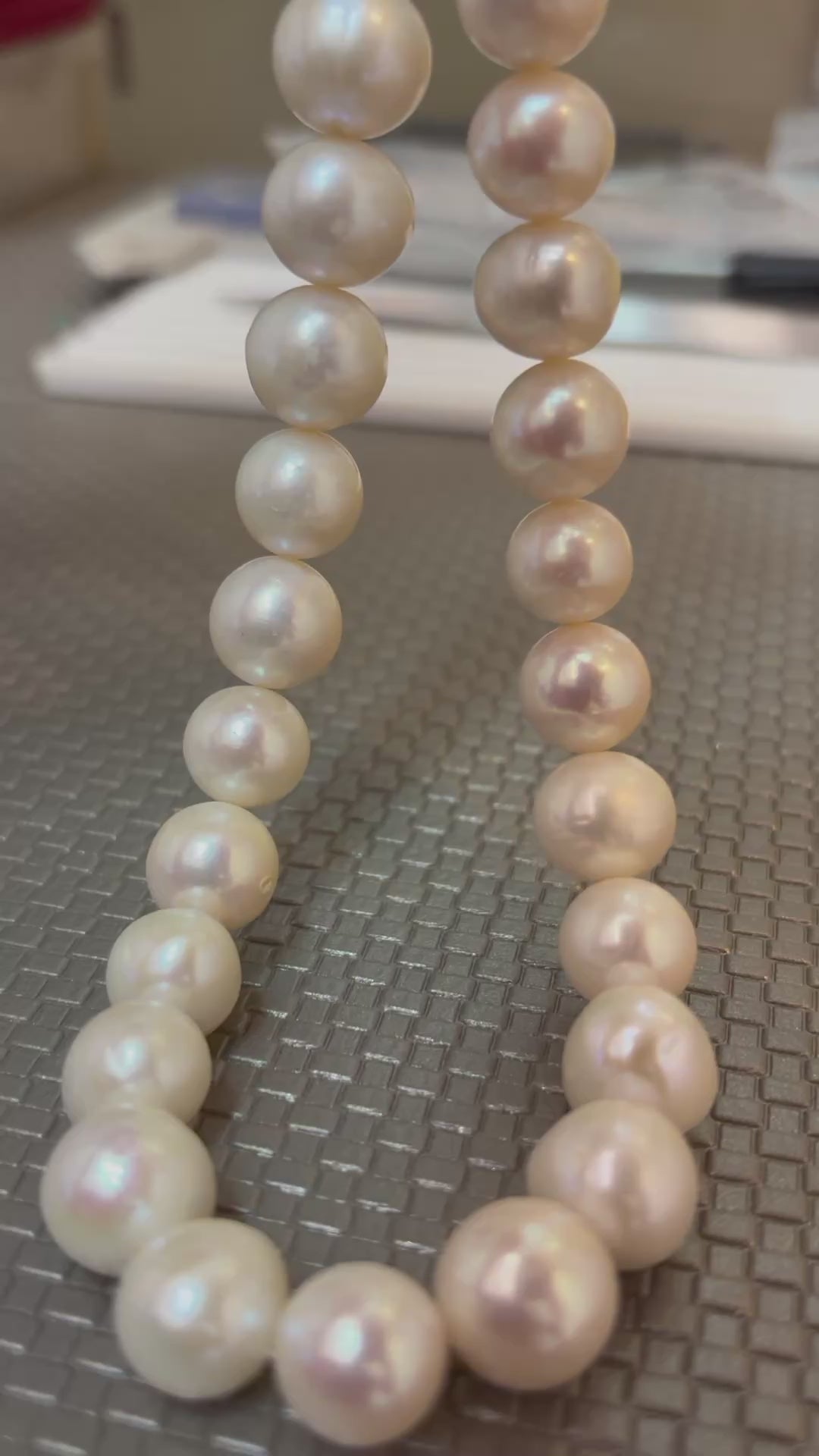 PÉROLA OFF ROUND 11.5 - 13 MM - 40 CM - 35 PCS