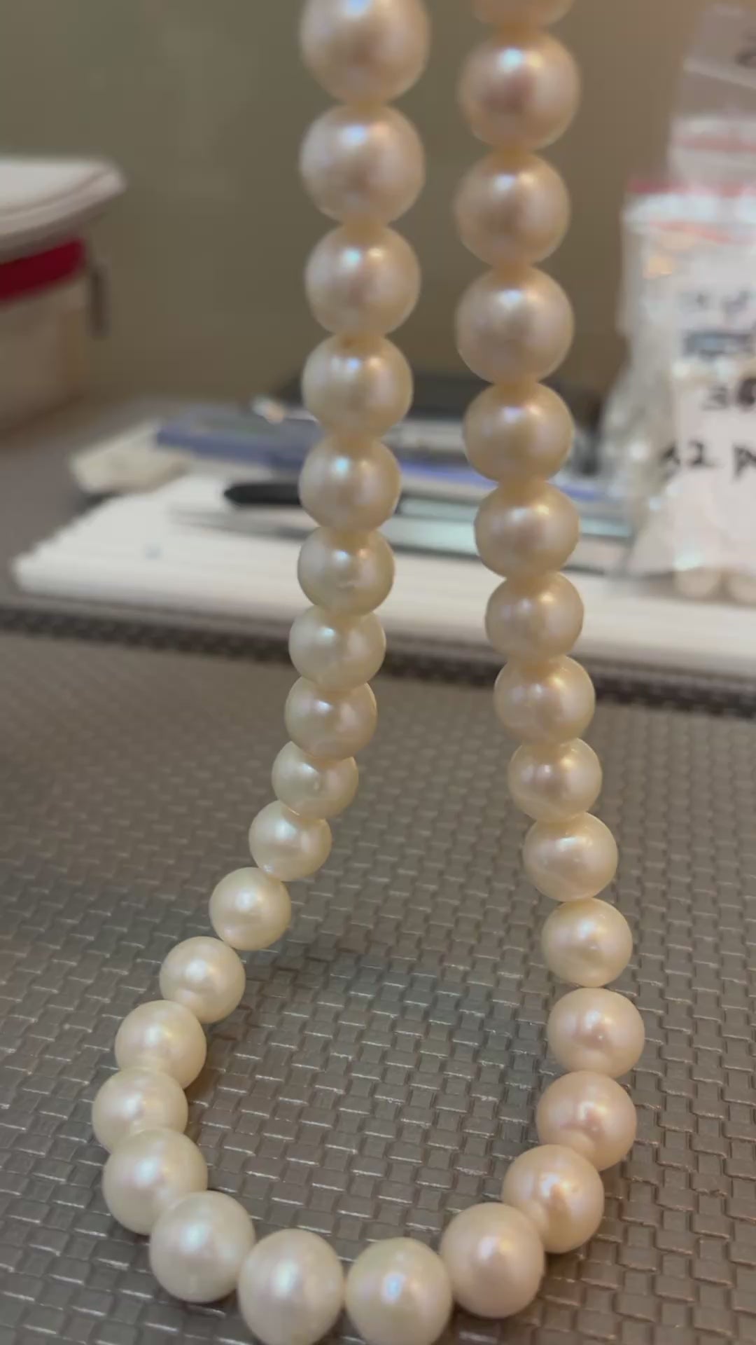 PÉROLA 10.5-11.5 MM- 1 FIO - 50 CM - 49 PCS