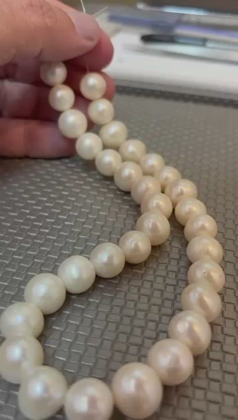 PÉROLA 11.3-13 MM- 1 FIO - 36 CM - 32 PCS