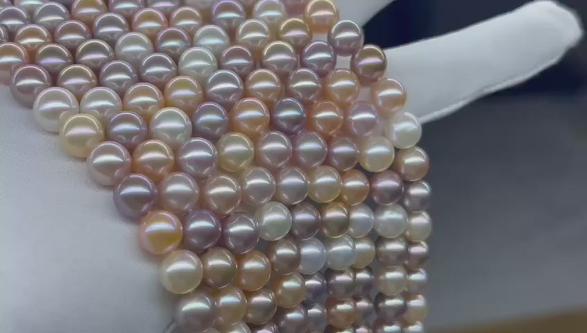 PEROLA AAA+ 6.5-7.5 MM - 1 FIO - 40 CM