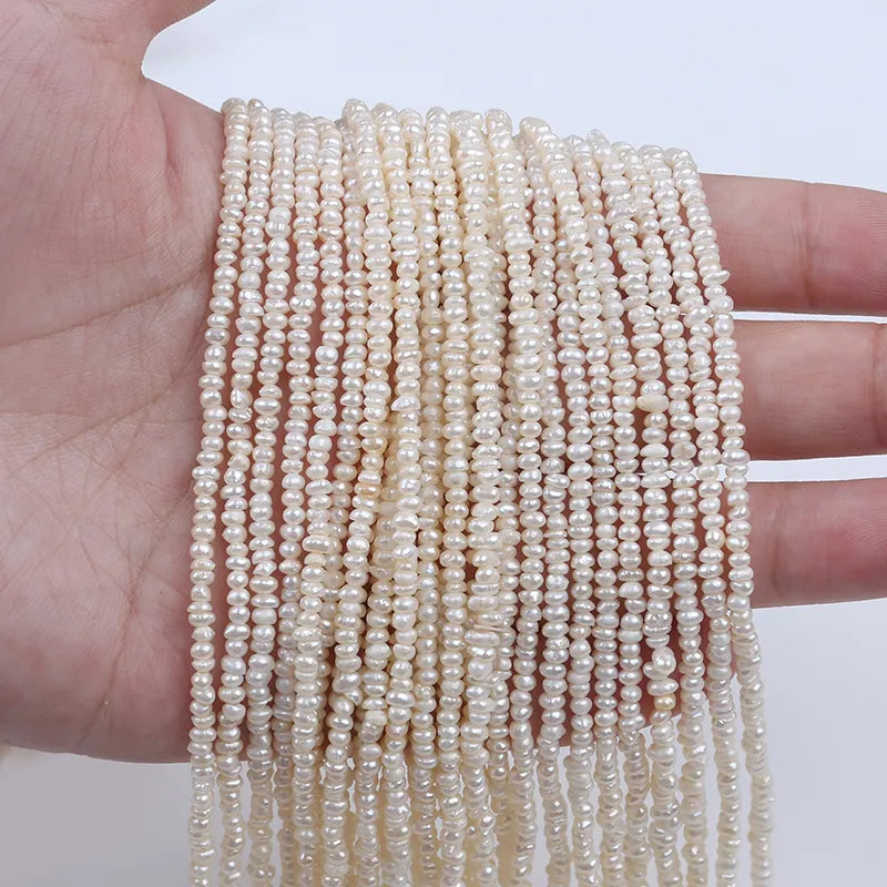 PEROLA BOTAO 2.5-3 MM - 1 FIO -38CM