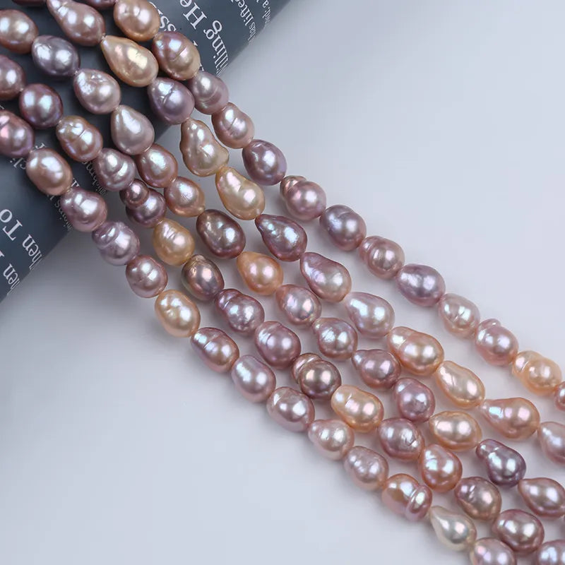 PEROLA EDISON ROSA & LAVANDA 9-11 MM - 1 FIO - 38CM