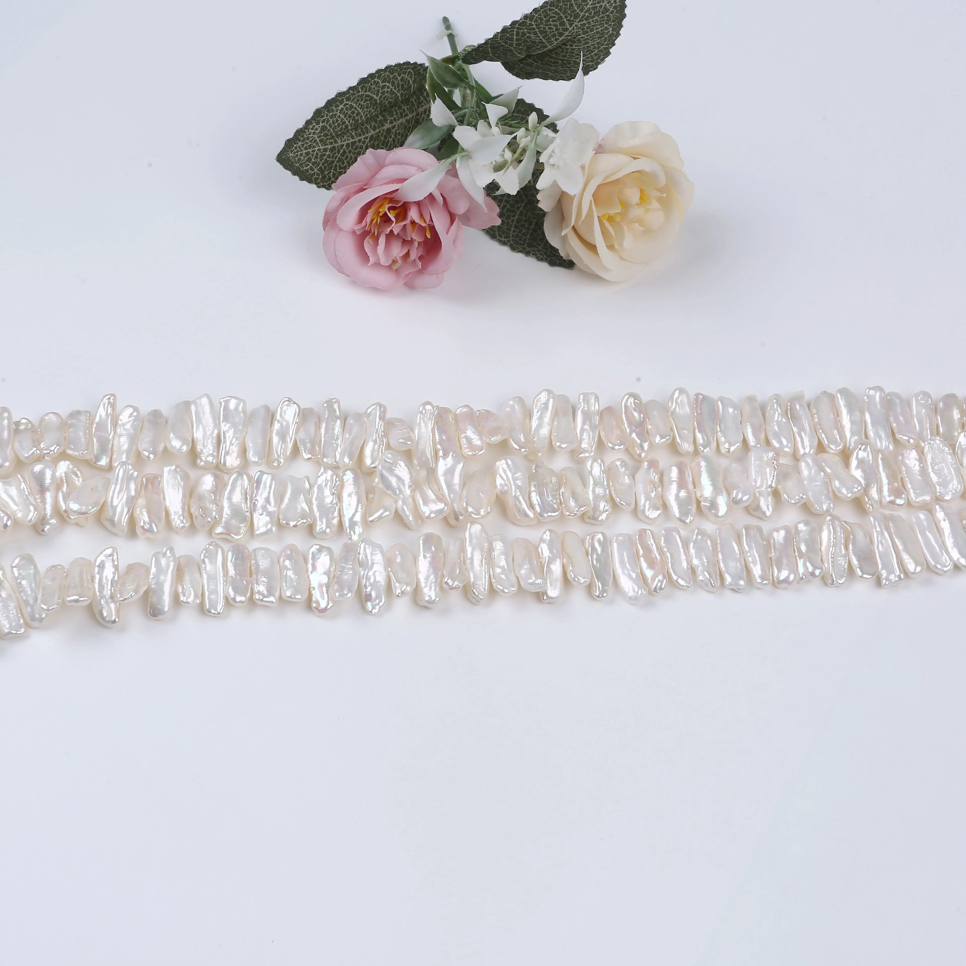 PEROLA BIWA 6X20 MM -1 FIO -38CM