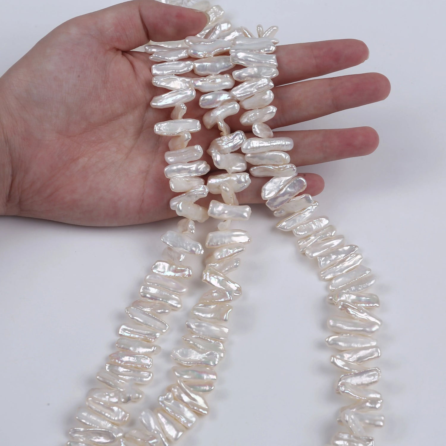 PEROLA BIWA 6X20 MM -1 FIO -38CM