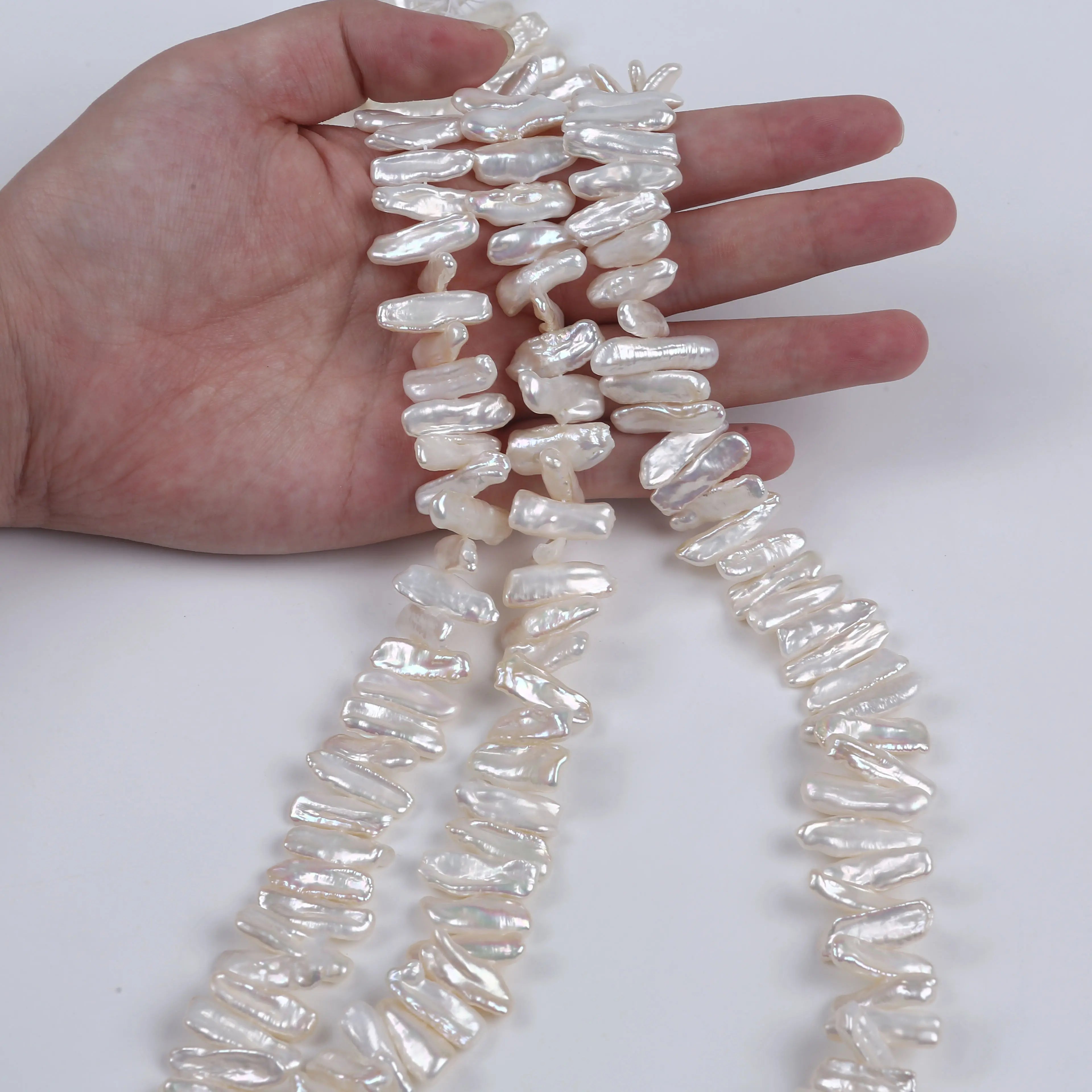 PEROLA BIWA 6X20 MM -1 FIO -38CM