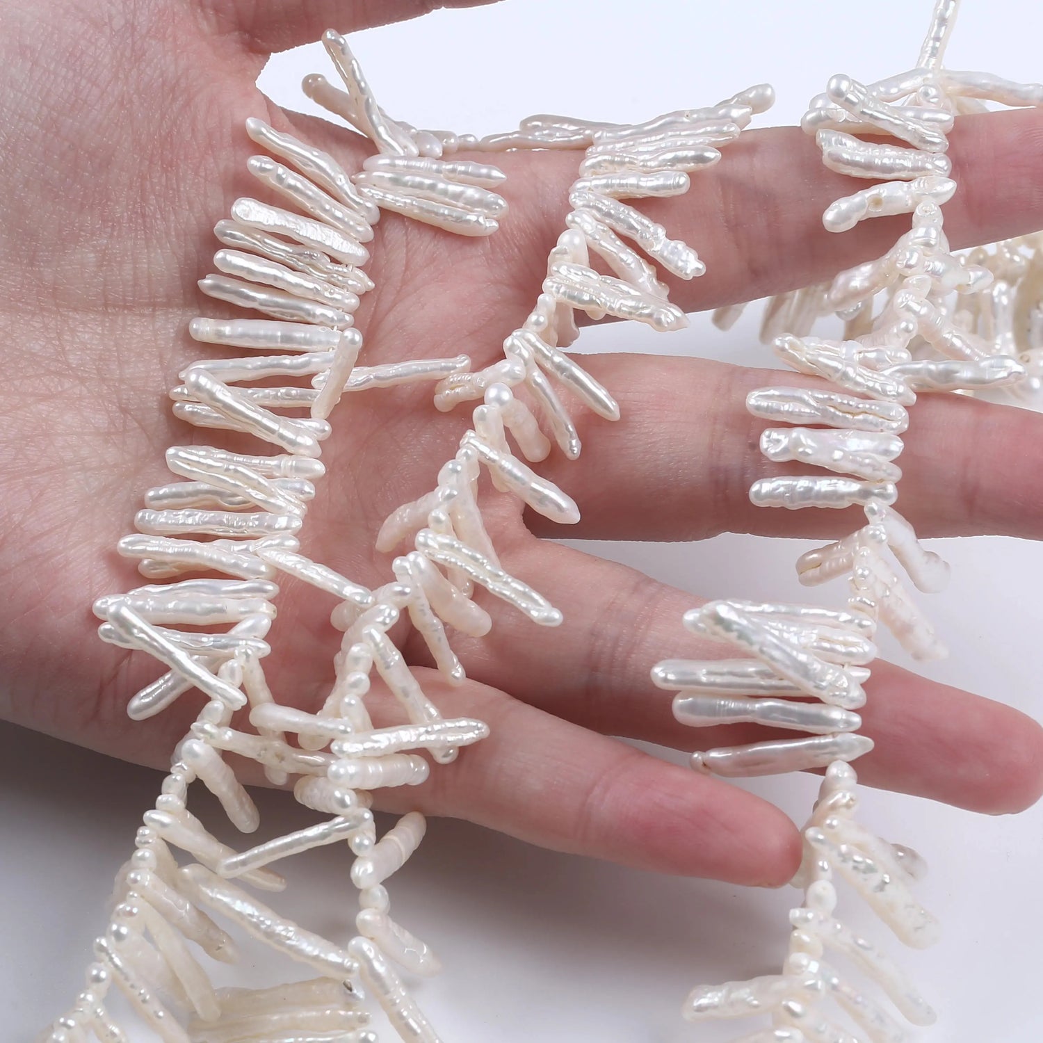 PEROLA BIWA 10-30 MM -  1 FIO -38 CM