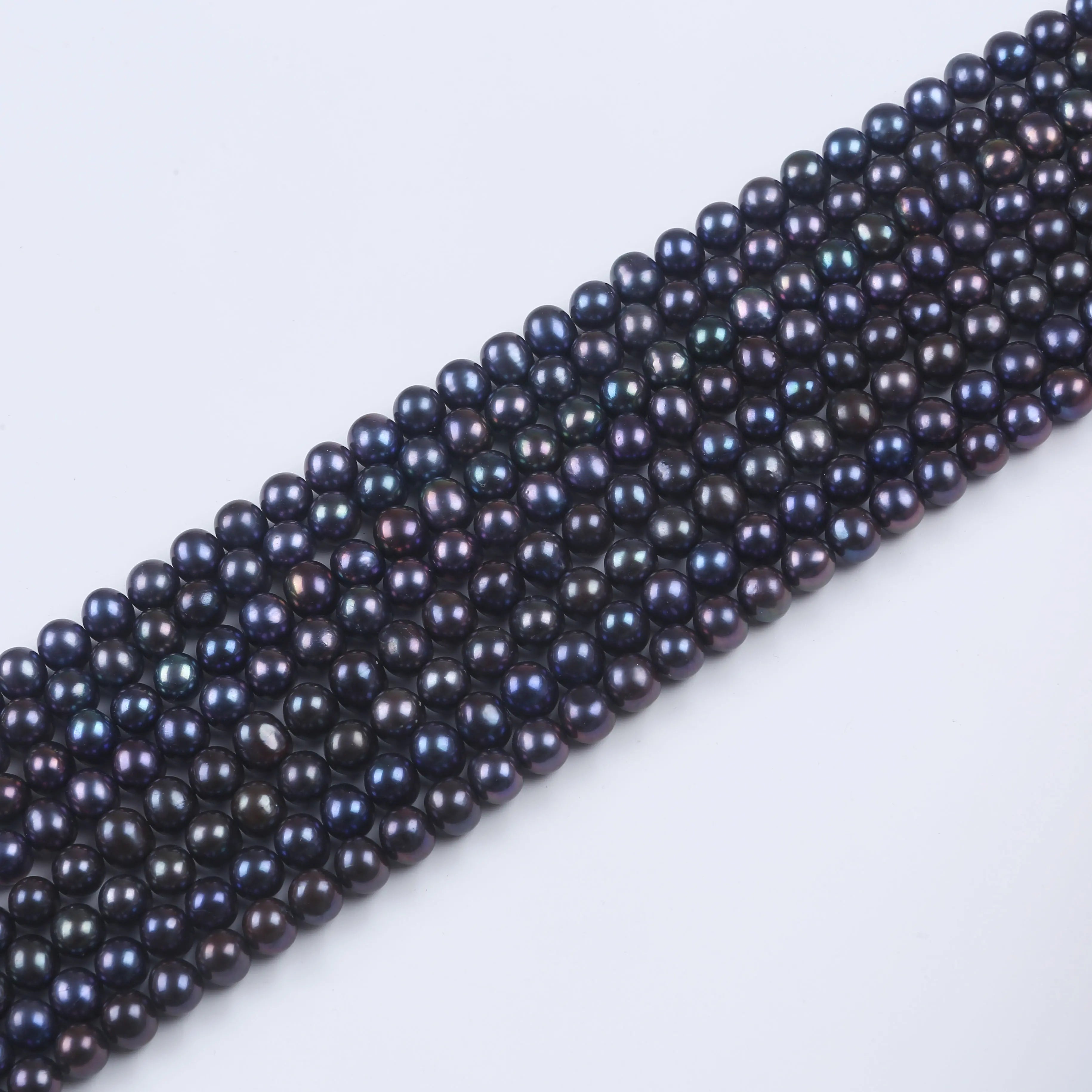 PEROLA REDONDA  AAA 8-9 MM - 1 FIO - 38CM