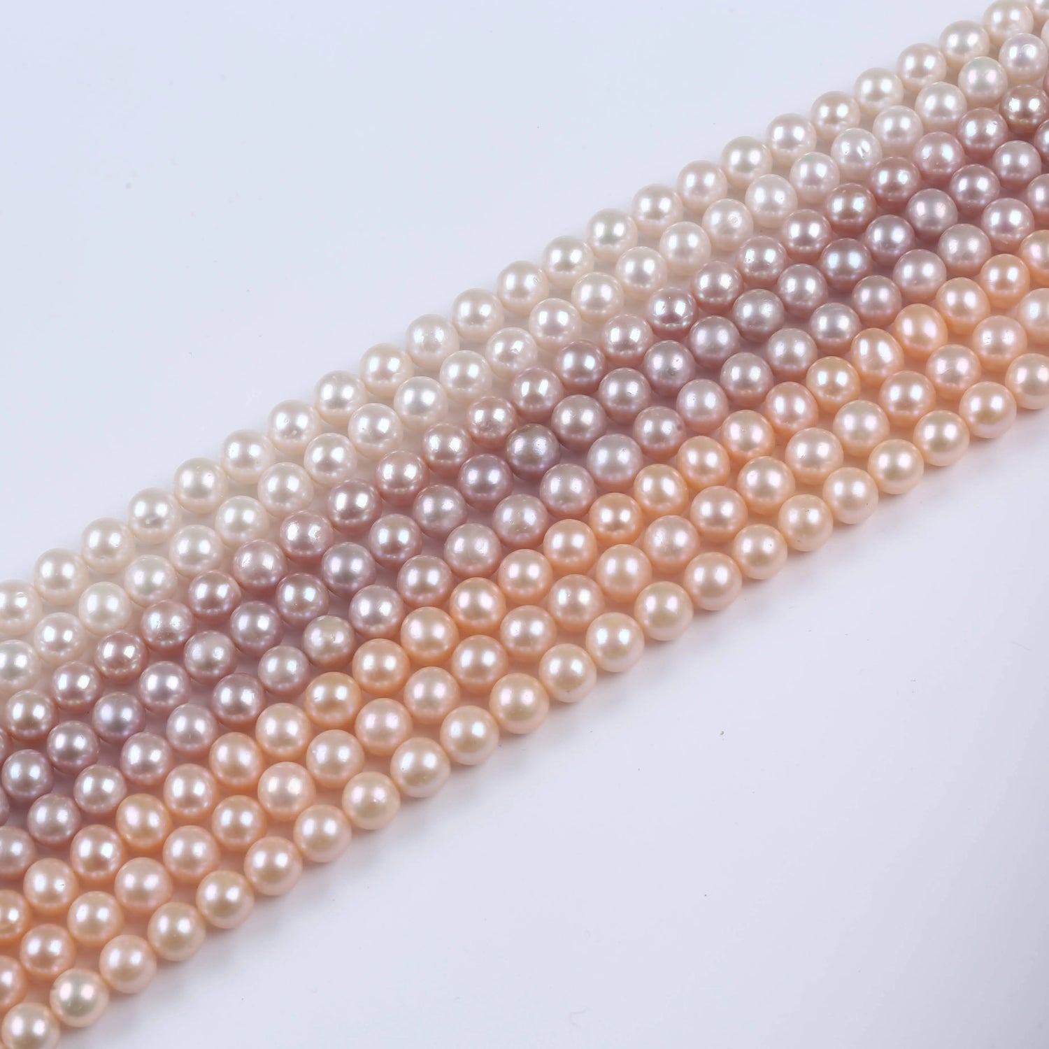 PEROLA REDONDA A 8-9 MM - 1 FIO -38 CM