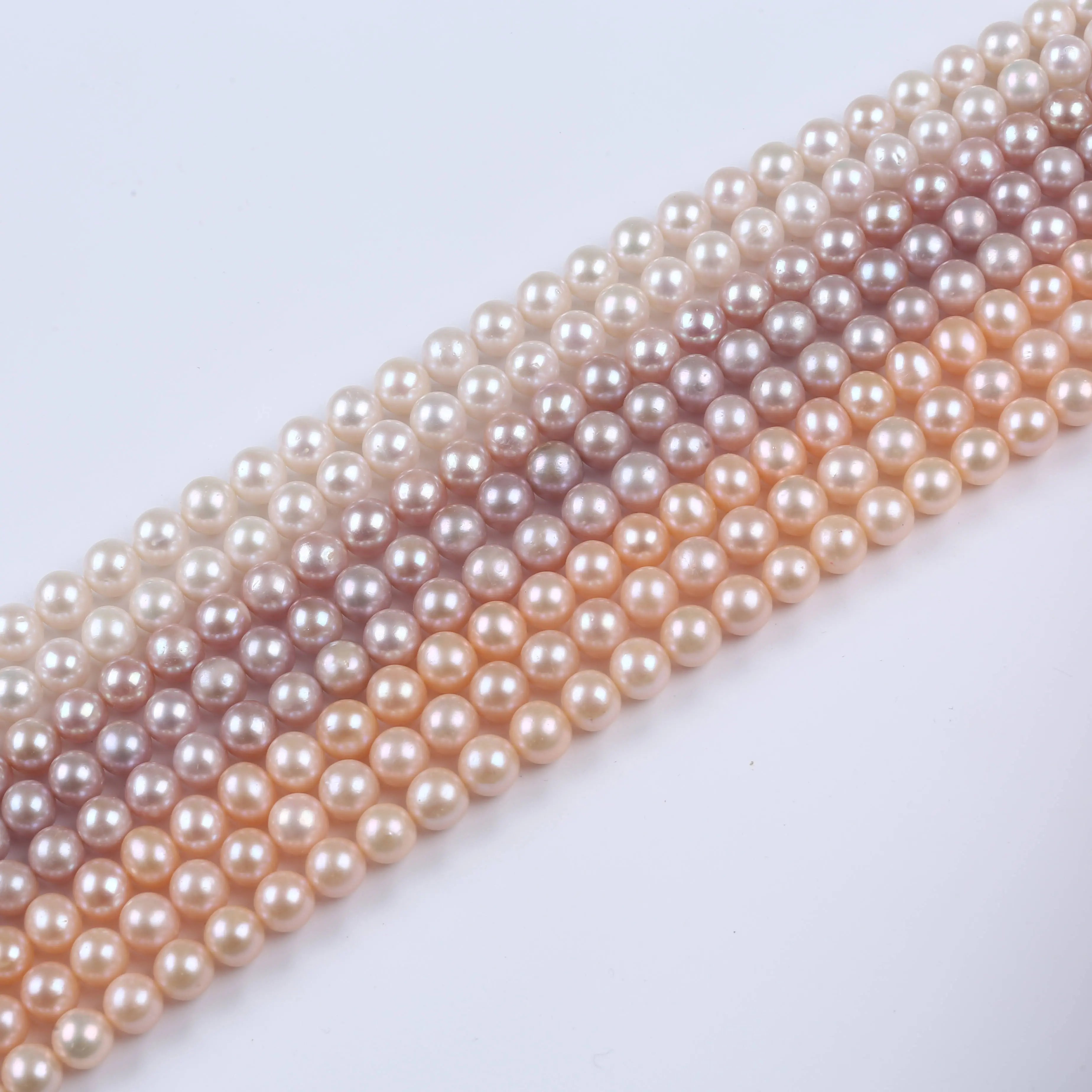 PEROLA REDONDA A 8-9 MM - 1 FIO -38 CM