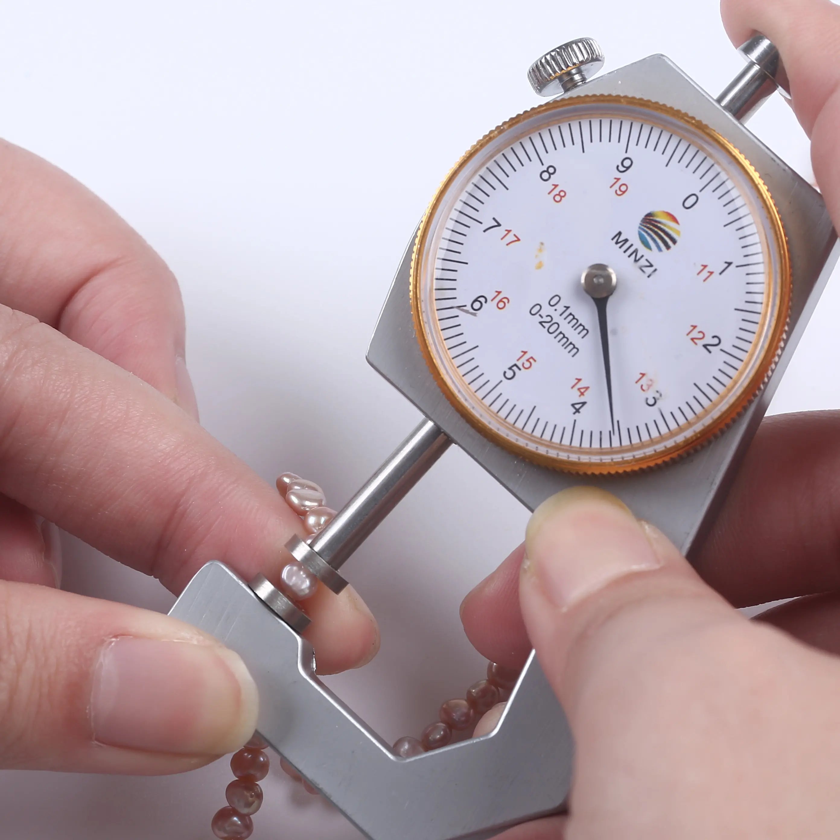 PEROLA 3-4 MM - 1 FIO - 38 CM