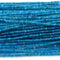 Sg-KV0011 Apatita Azul Botão/Cone Facetado 2.5-3 mm - 1 Fio - 40cm