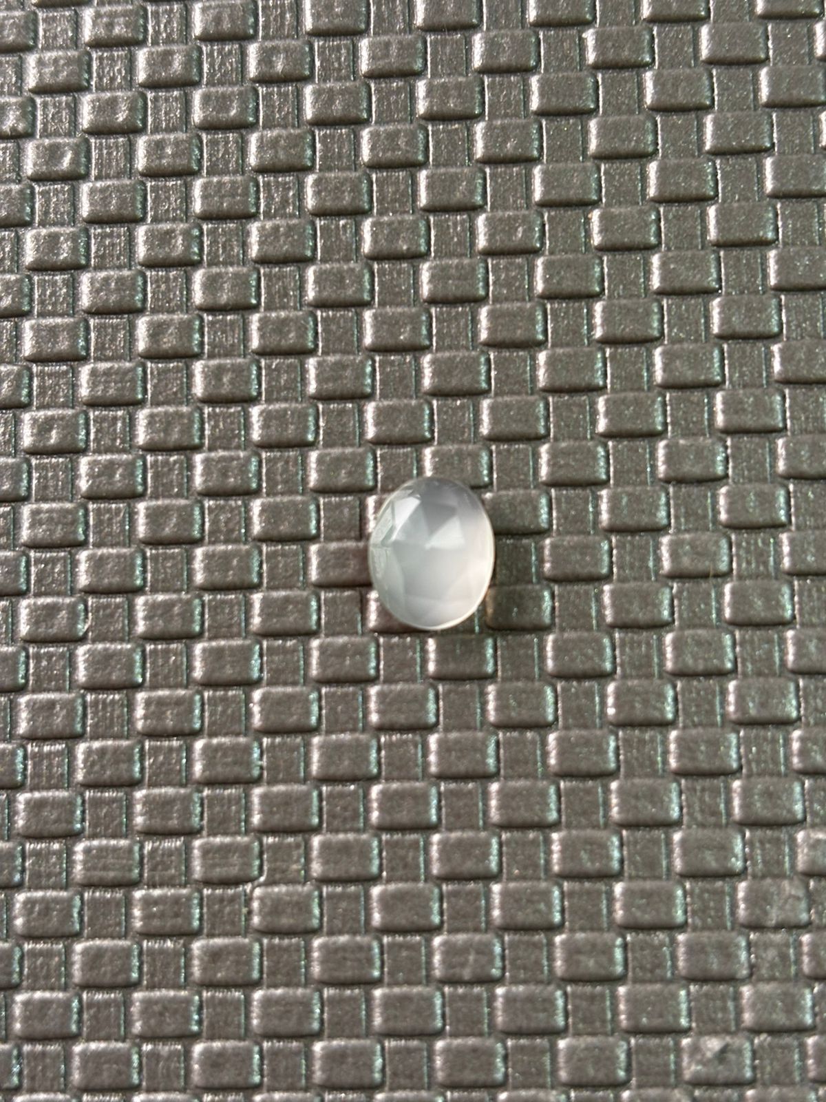 CALCEDONIA NATURAL OVAL FACETADA 8X10MM