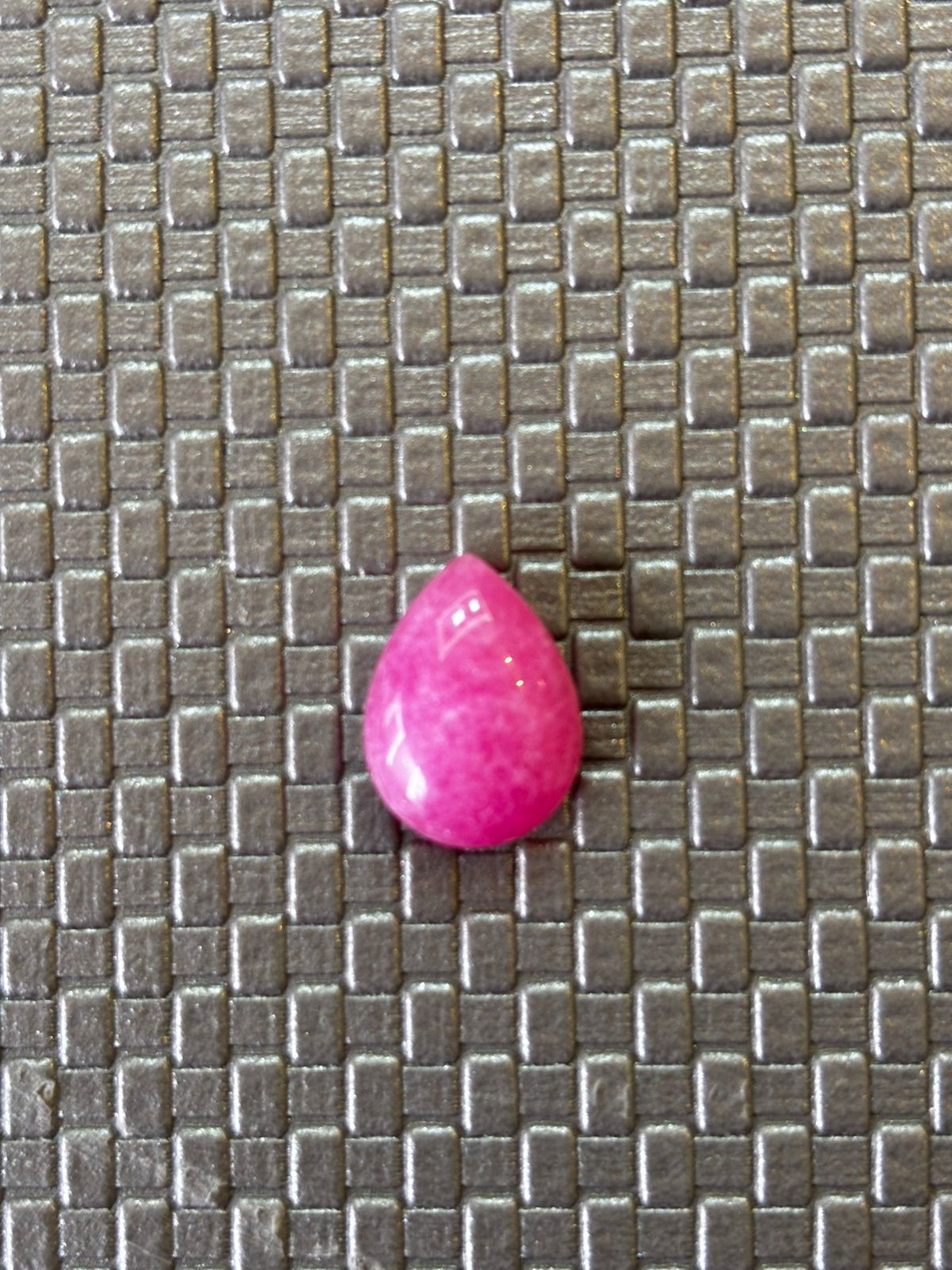 CALCEDONIA NATURAL GOTA LISA 12X16MM