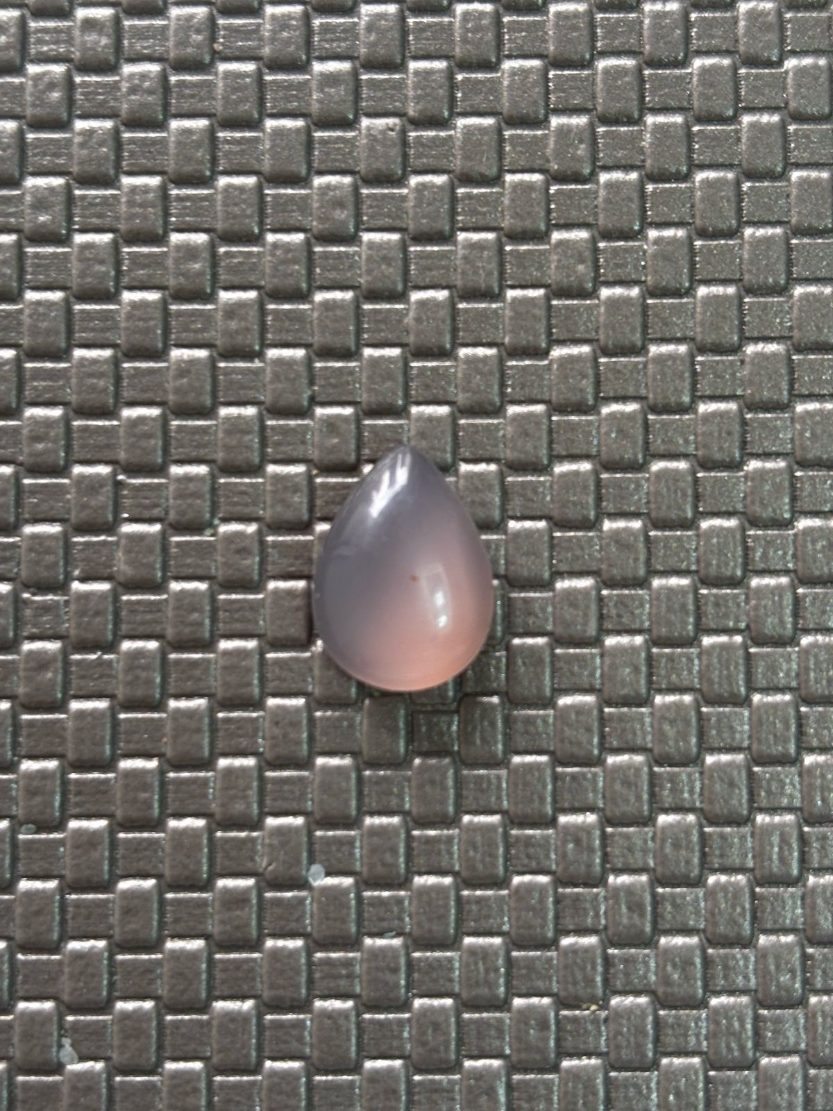 CALCEDONIA NATURAL GOTA LISA 12X16MM