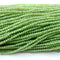 Sg-KV0100 Apatita Verde Botão Facetado 2.5 mm - 1 Fio - 40cm