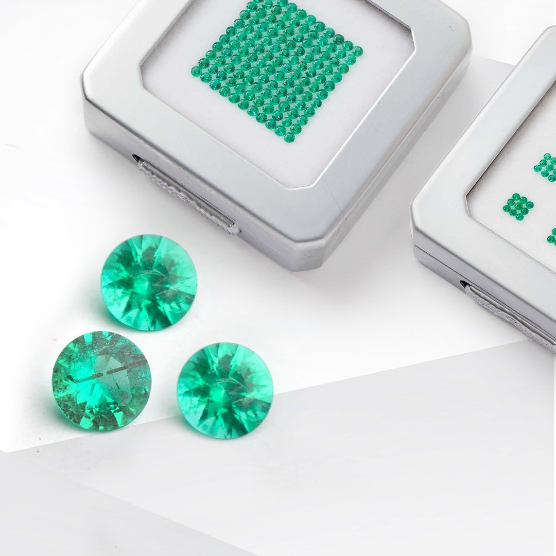 Esmeralda Redonda Milimetrada Diamond Cut
4