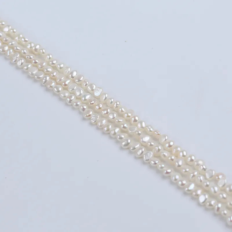 Perolas Grades  B ate AAA 4-5 mm - 1 Fio - 40 cm