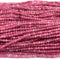 Sg-KV-TT0007 Turmalina Rosa Quadrado Facetado 2-2.5 mm - 1 Fio - 40cm