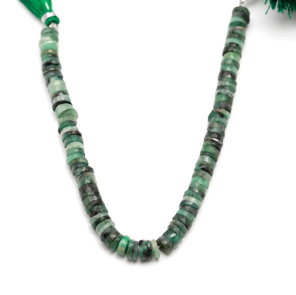 ESMERALDA HEISHI FACETADA 3MM - 20CM- 1 FIO