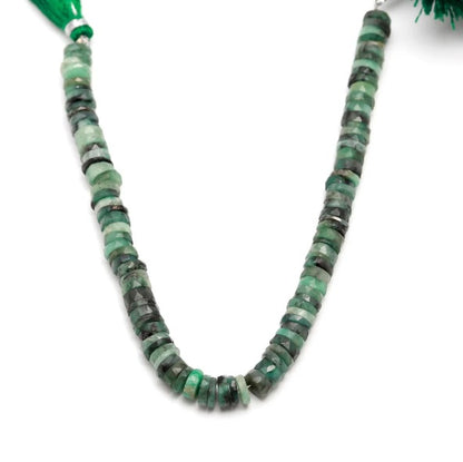 ESMERALDA HEISHI FACETADA 3MM - 20CM- 1 FIO