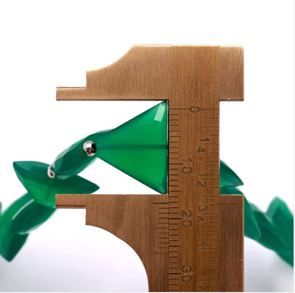 ONIX TRIANGULO 14X8MM - 20CM- 1FIO