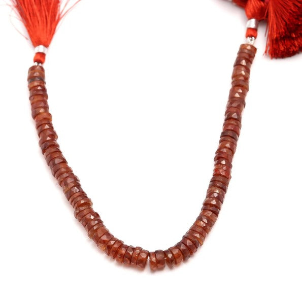 HANSSONITA HEISHI FACETADO 6MM - 20CM- 1FIO