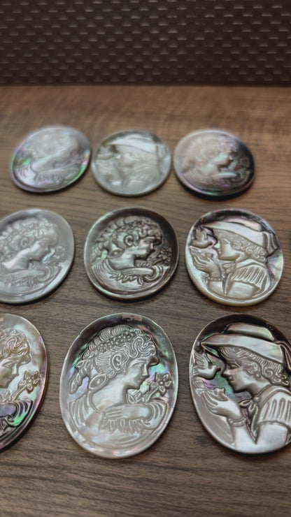 MADREPÉROLA 40X30 MM - 2 PEÇAS