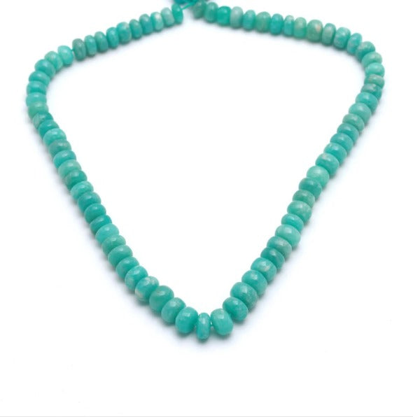 CRISOPRÁSIO BOTÃO 7MM - 40CM- 1FIO