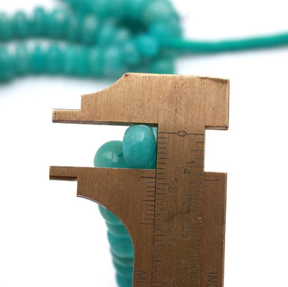 CRISOPRÁSIO BOTÃO 7MM - 40CM- 1FIO
