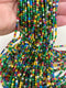 Sg-LW4001 Jade Multicolor Bola Lisa 3.1-3.2 mm - 1 Fio - 40cm