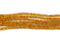 Sg-KK0007 Safira Amarela Botão Facetado 2.5-3.2 mm - 1 Fio - 45 cm